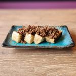 新潟名物栃尾の油揚げ
肉味噌ハーフ
