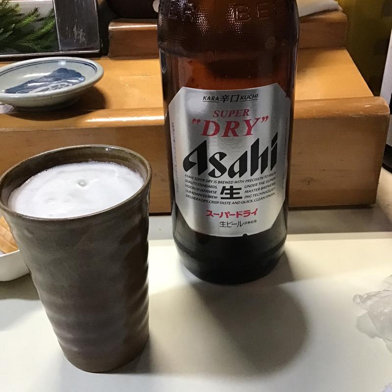 瓶ビール(宇乃丸寿司)