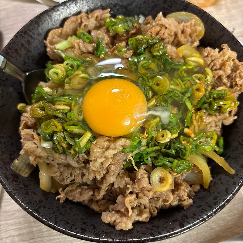 牛皿2倍盛　ネギ玉(すき家 五泉東本町店 )