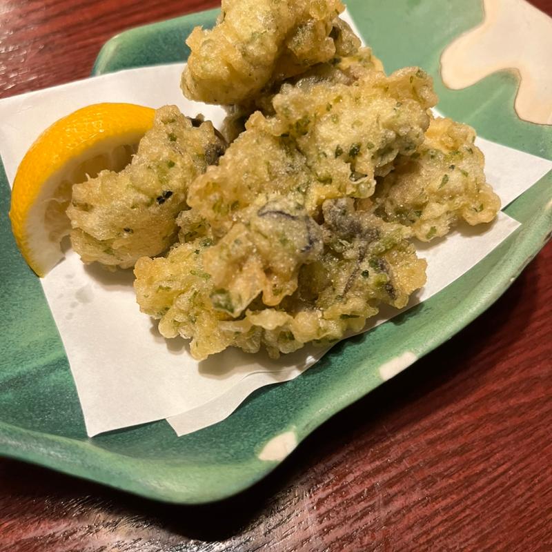 牡蠣の磯辺揚げ(吟魚 （ギンギョ）)