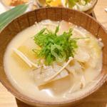 具沢山のみそ汁（ランチセット）