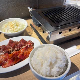 焼肉定食（肉増し）(焼肉しの)