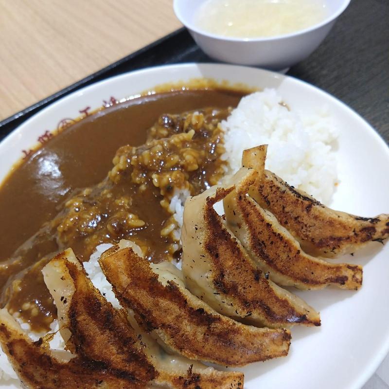 餃子カレー(大阪王将 祖師谷大蔵店)