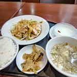 鶏肉ネギ油かけ(澤園 JAKUEN)