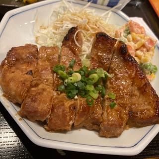 美味豚ロースの味噌漬け焼き定食(二十四区 末広町店)