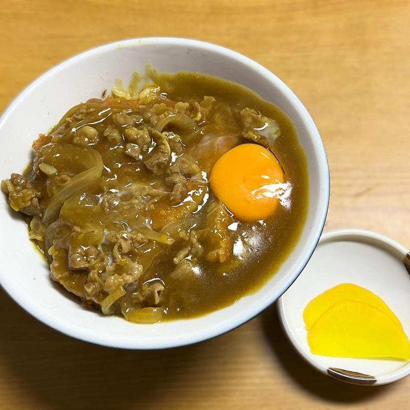 カツカレー丼(御蕎麦処 更科)