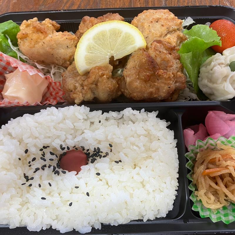 唐揚げ弁当(半七肉店)