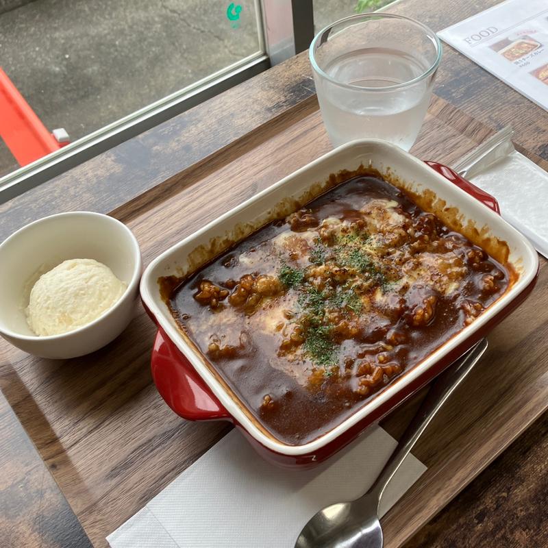 焼きチーズカレー(キタカイカフェ&バー)