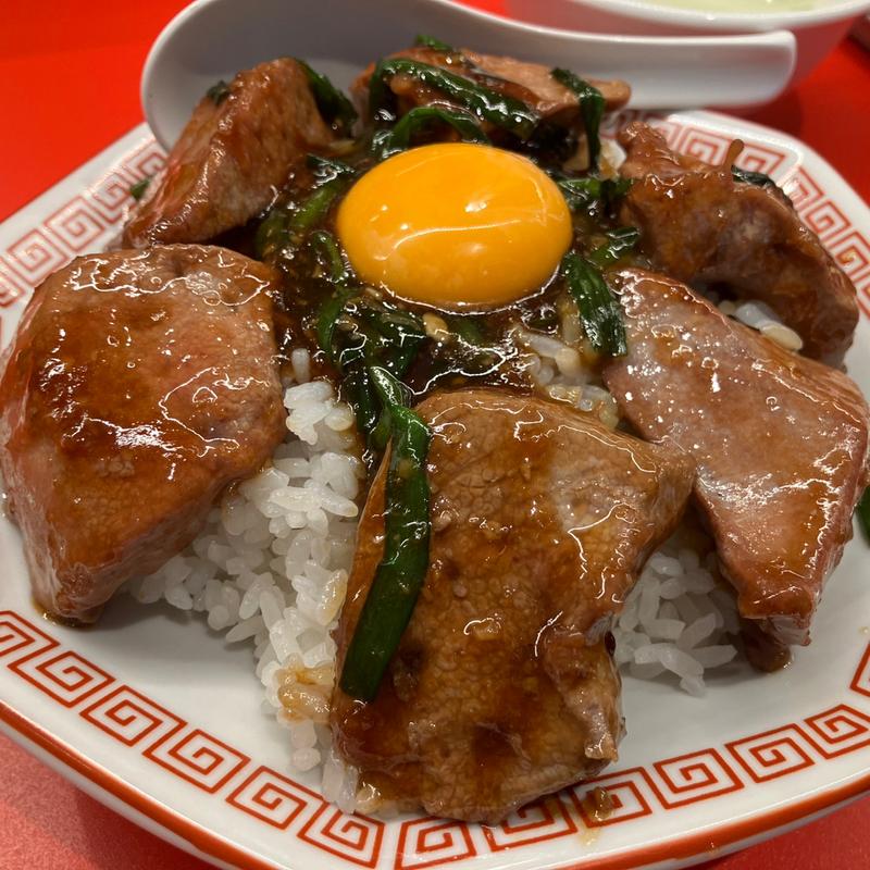 純レバ丼（大）(レバニラ中華 満腹)
