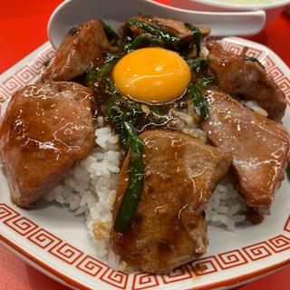 純レバ丼（大）(レバニラ中華 満腹)