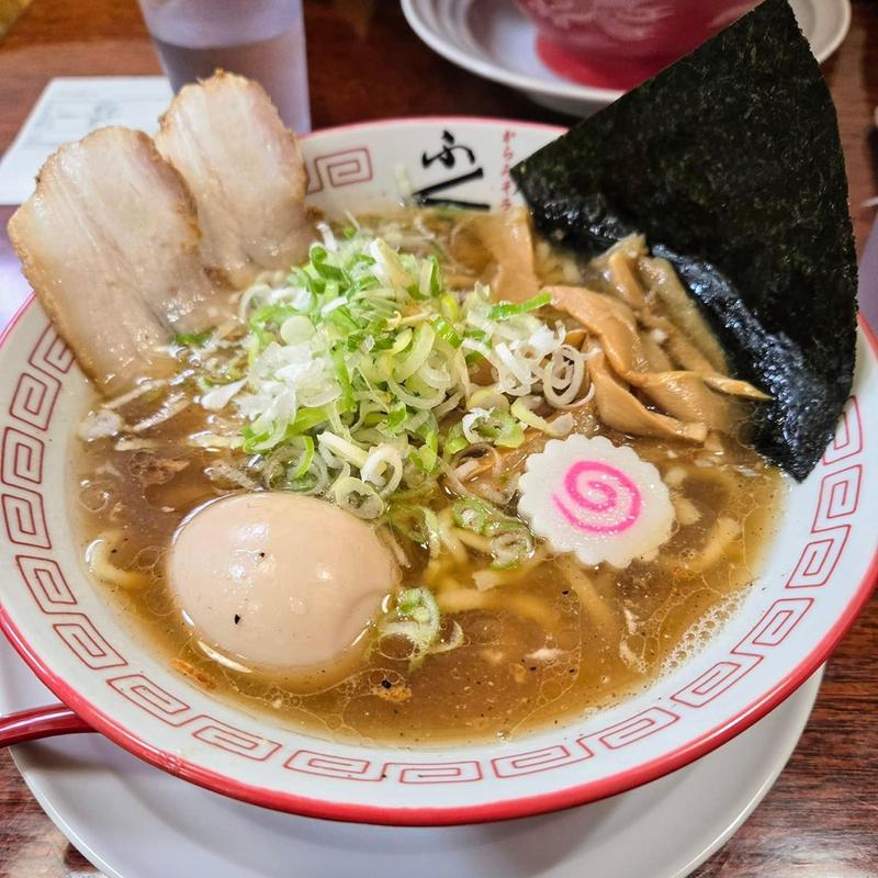 贅沢のせ中華そば(からみそラーメン ふくろう 川口店)