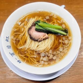 朝らーめん(中華そば つけ麺 百日紅 新宿店)