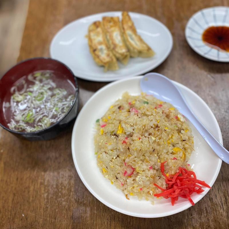 チャーハン 餃子3個(寿楽)