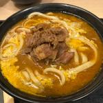 牛カレーうどん