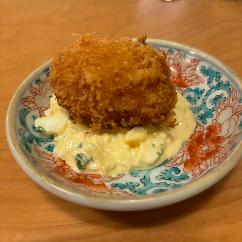 ズワイ蟹のクリームコロッケ(酒蔵 森下)