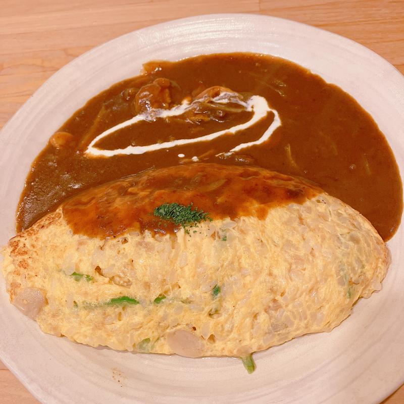 オムカレー(らすぷーる)