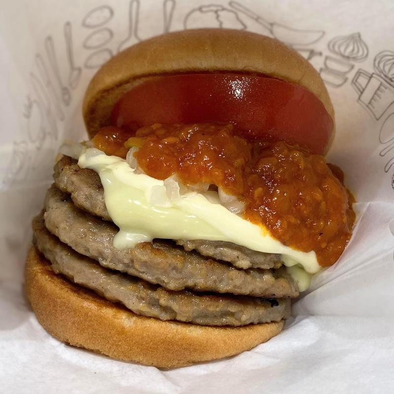 トリプルモスチーズバーガー(モスバーガー 高円寺北口店 （MOS BURGER）)