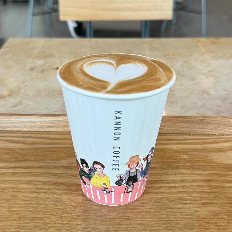 カフェラテ(KANNON COFFEE meieki カンノンコーヒー名駅)
