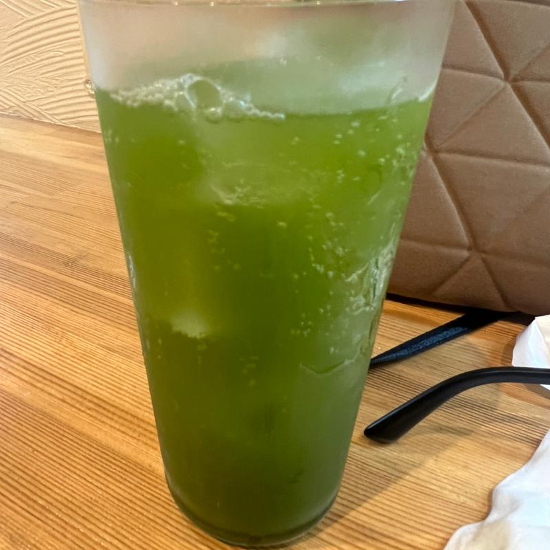 宇治抹茶ハイボール(串の天ぷら屋 ツキイチ)