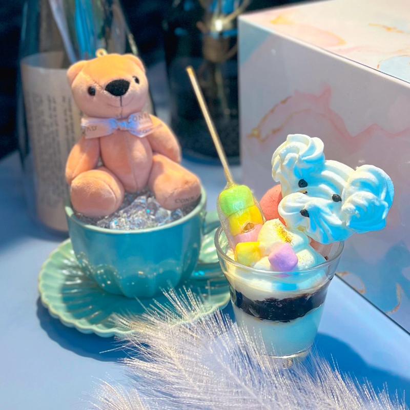 「パフェ de カラフル・モンブラン」韓国スイーツビュッフェ(アトモス・ダイニング)