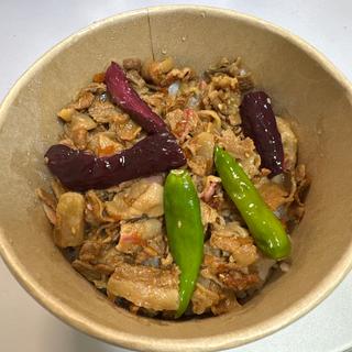相模豚のしぐれ煮どんぶり