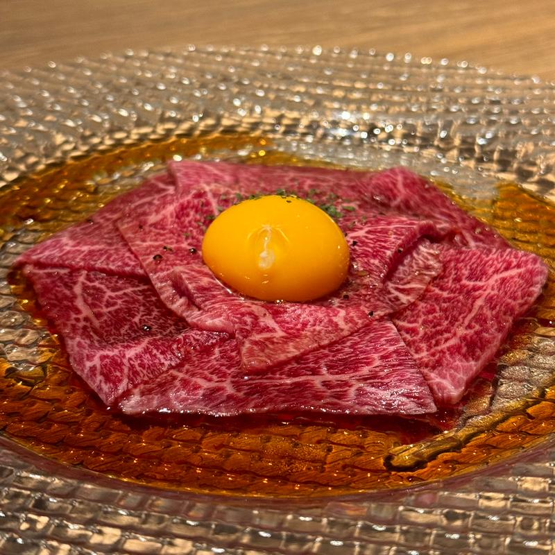 飛騨牛ユッケ(焼肉Garden MISAWA)