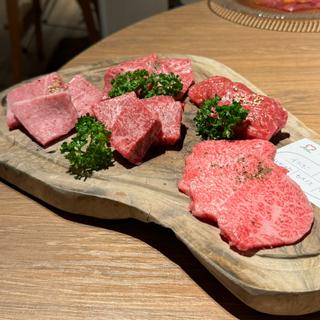 黒毛和牛5種盛り合わせ(焼肉Garden MISAWA)