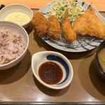 アジフライミックス定食