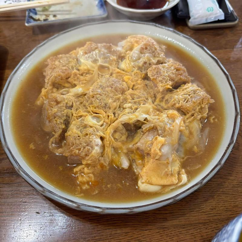 カツ煮(浅野屋そば店)