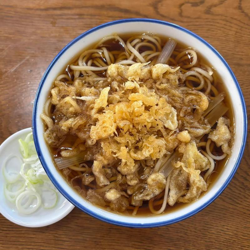 たぬきそば(浅野屋そば店)