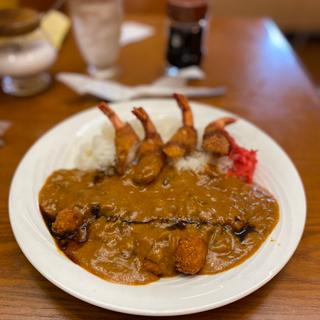 エビカレーライス(ファミリー喫茶 フレンド)