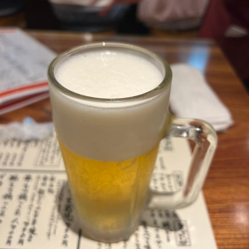 生ビール　中(鍛冶屋 文蔵 新越谷ヴァリエ店)