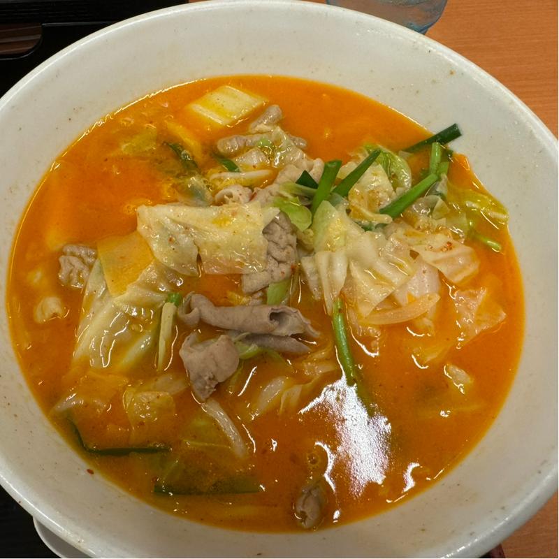 モツ野菜ラーメン(日高屋 神楽坂外堀通店)