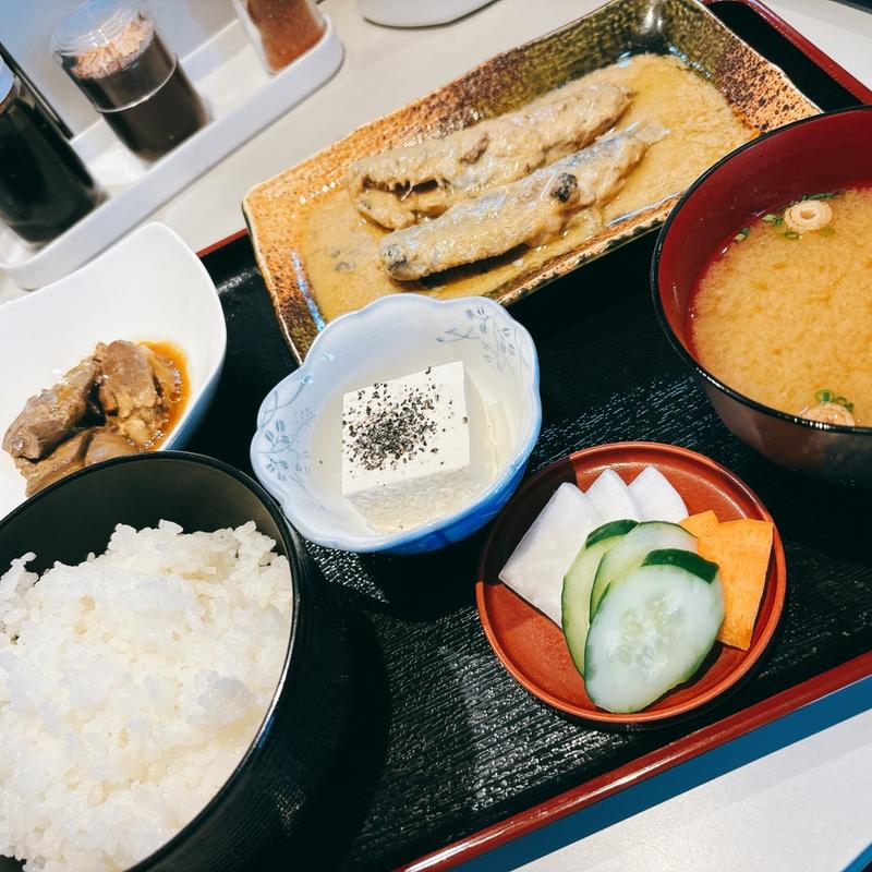 イワシのぬか炊き(味処 矢野)