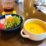 ランチスープ & サラダ(洋食屋 青空 （ヨウリョクヤ アオゾラ）)