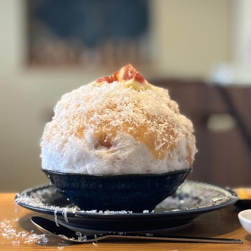 無花果リッチレアチーズ(sweets&cafe MOKU MOKU)