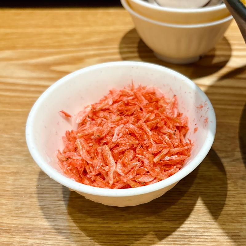 小エビ(浅草 熟成味噌らーめんのりあき･美々)