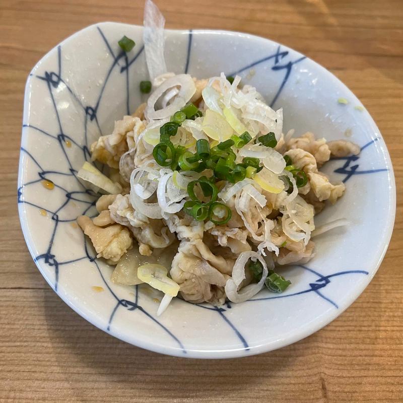 鶏皮ポン酢(手羽唐酒場ビクトリー ぴおシティ桜木町店)