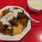 ニンニク肉肉肉チャーハン　チャーハン大盛り(大阪王将 学芸大学店 （オオサカ オウショウ）)