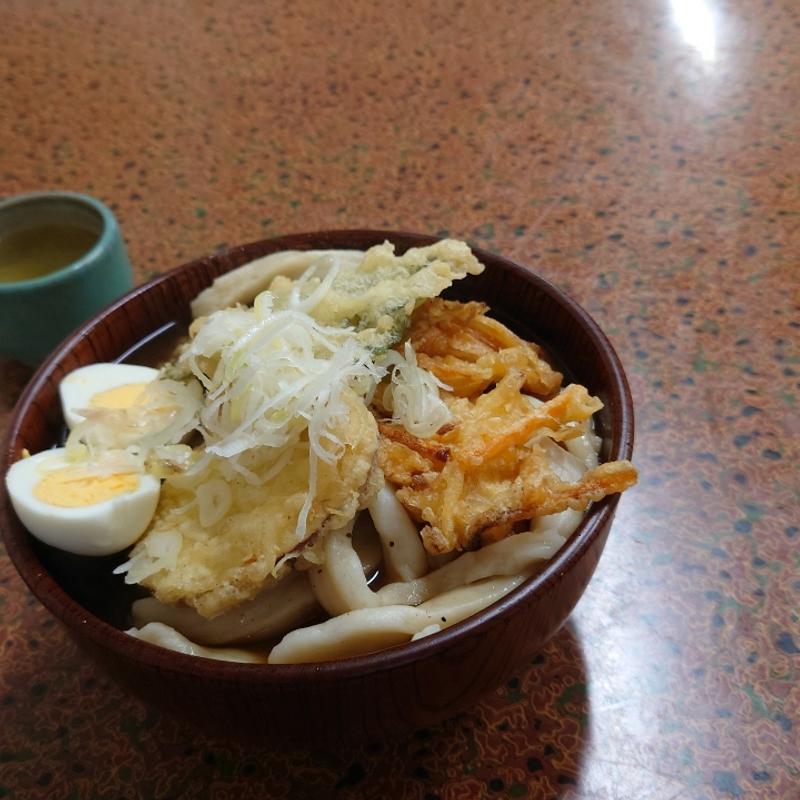 天ぷらうどん(峠のうどん屋 藤屋 )