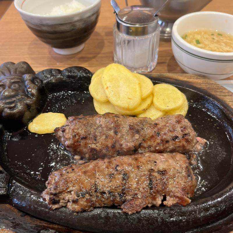 ハンバーグステーキ200g(ステーキハウス ブロンコビリー東久留米店)