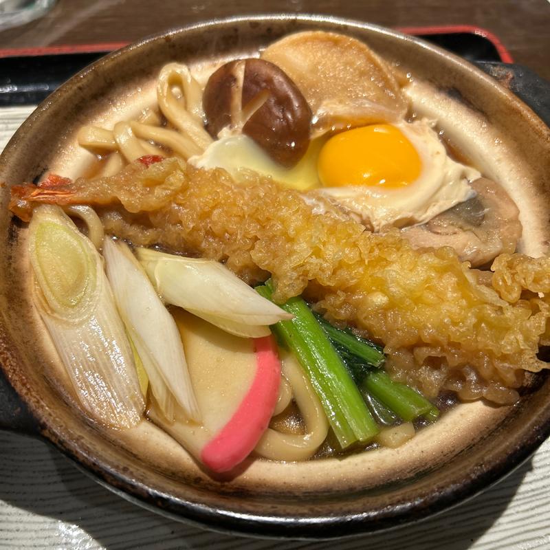 鍋焼きうどん(蕎麦切り くろ)