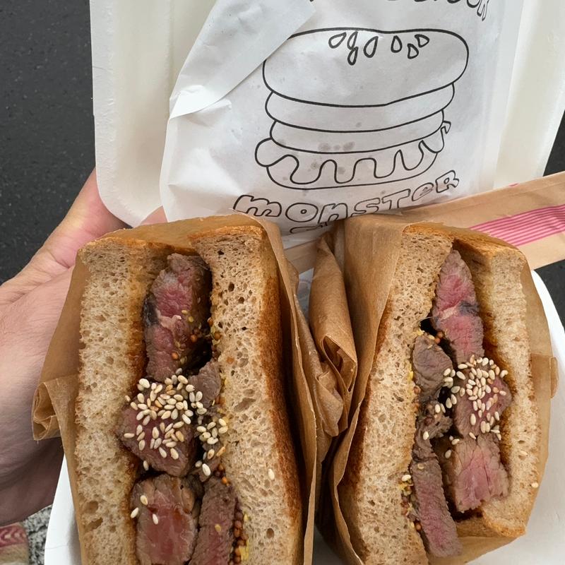 ステーキサンド(Grill&Hamburger MonsterSUN)