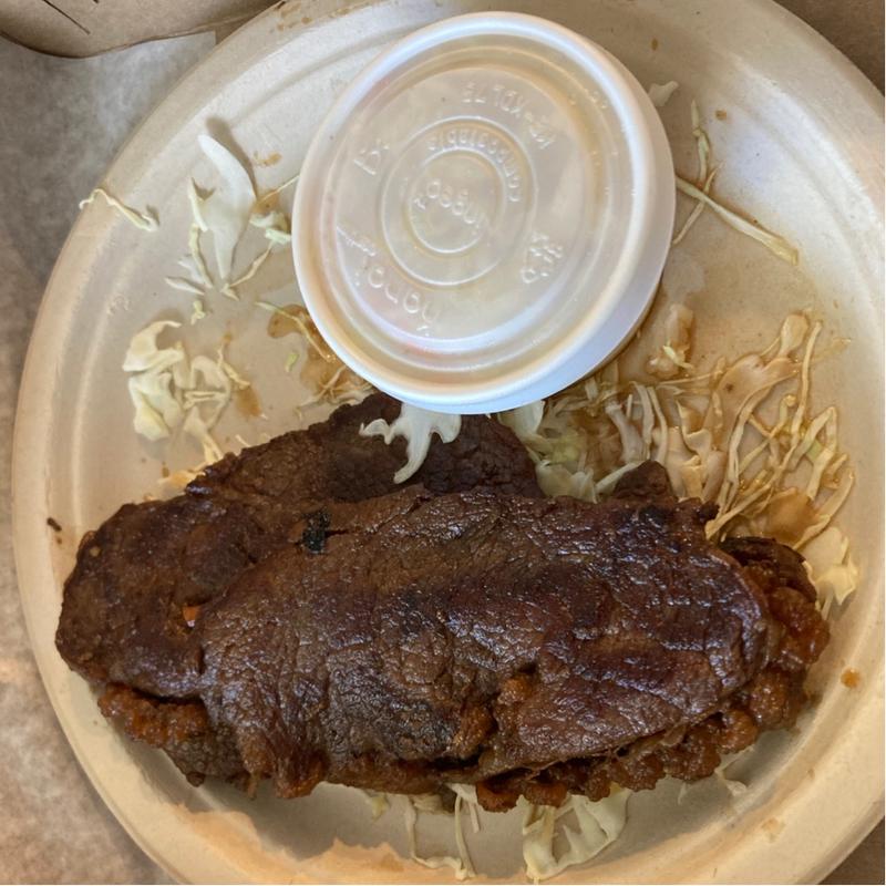 BBQ BEEF PLATE(レインボー ドライブイン)