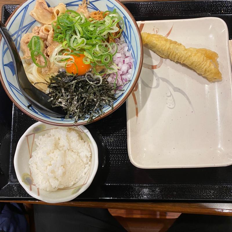 肉盛りまぜたま(丸亀製麺堺美原)