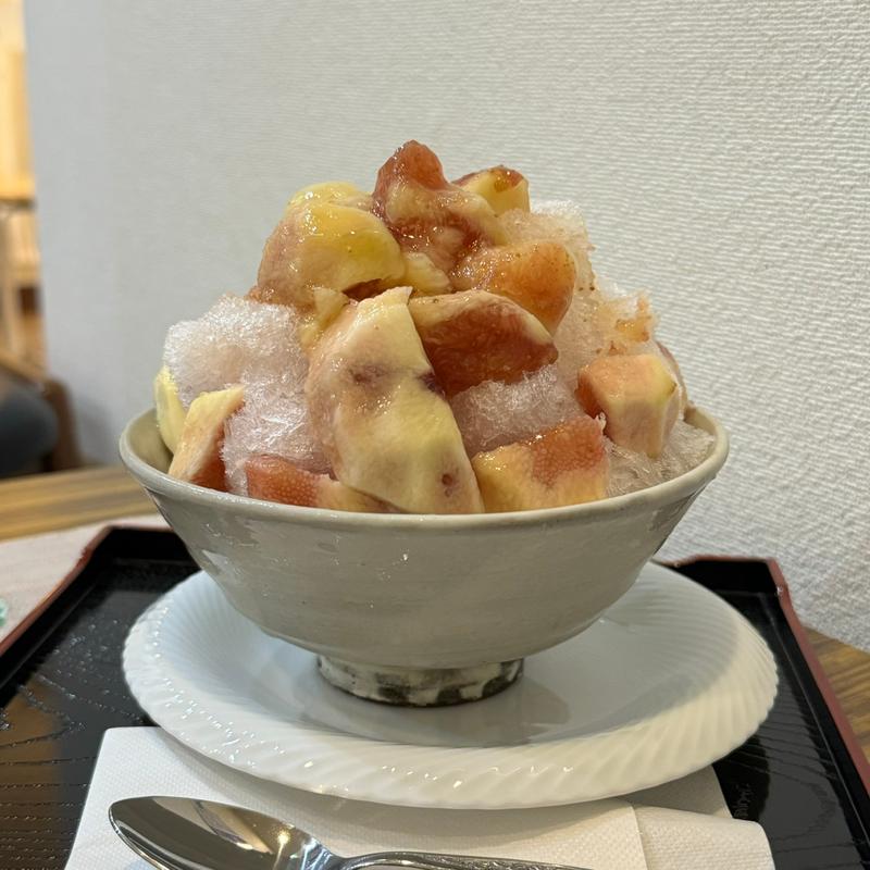 いちじく氷(和ｃａｆé 辰田屋)