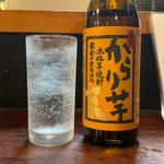 からり芋(ソーダ割り)(炭火焼鳥大笑)