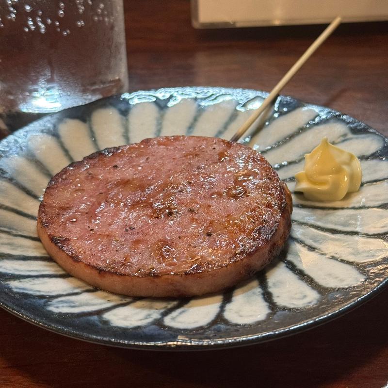 知多ハッピーポークのロースハム(炭火焼鳥大笑)