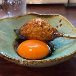 月見つくね(炭火焼鳥大笑)