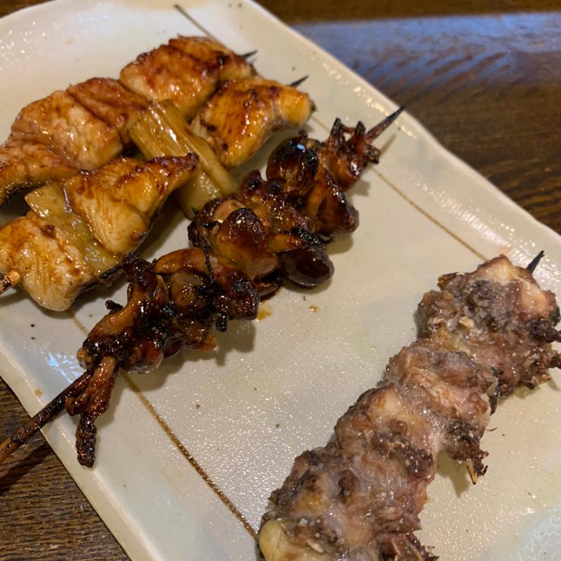 4本串焼きセット(味治)